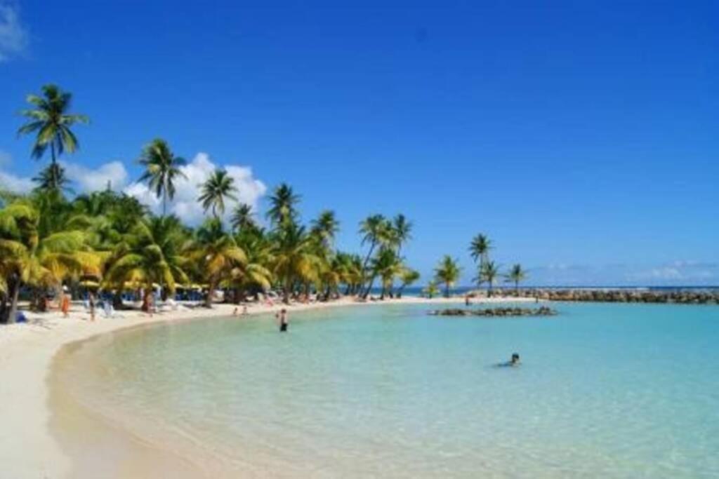 Gite Cajou Dans Jardin Tropical Ventile A Sainte-Anne Exterior foto