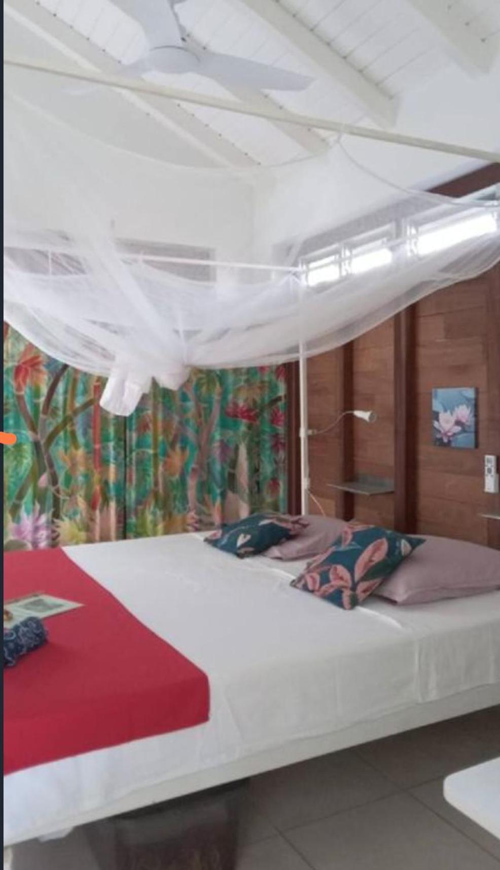 Gite Cajou Dans Jardin Tropical Ventile A Sainte-Anne Exterior foto